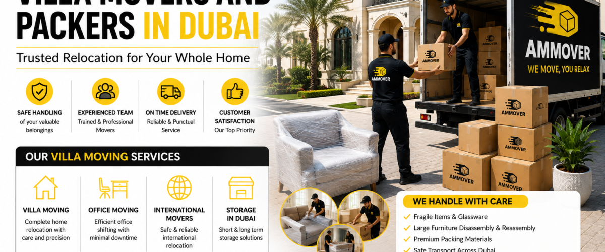 villa movers and packers in dubai