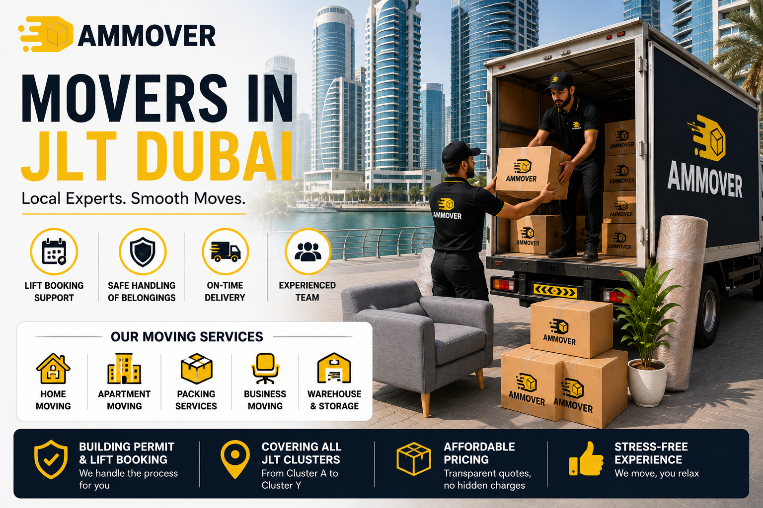 Movers in JLT