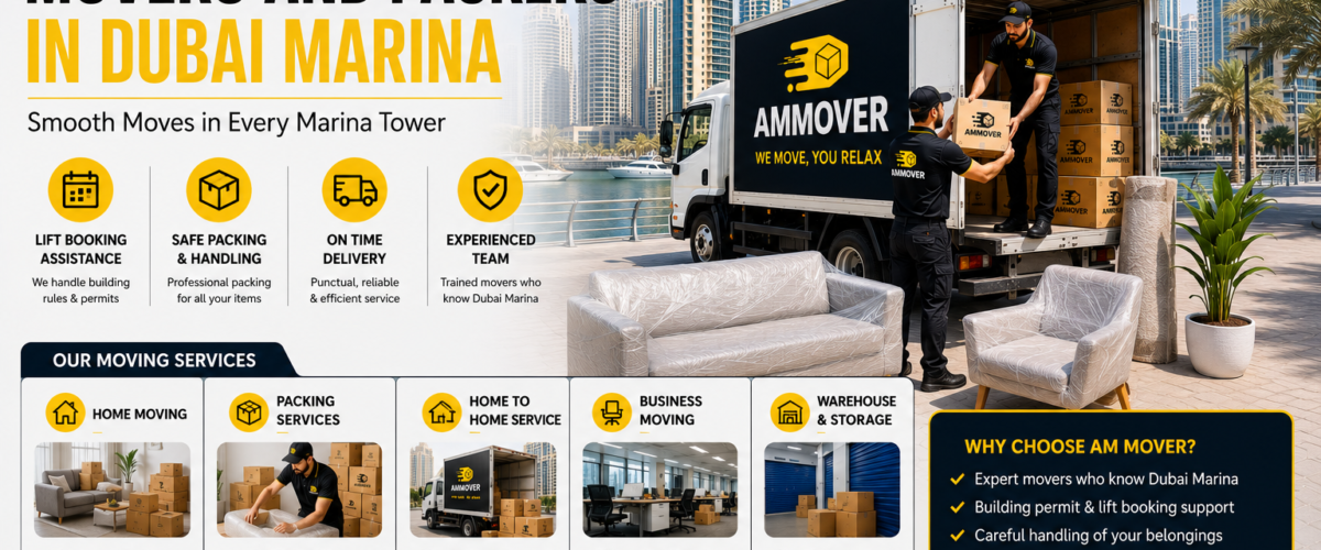 Movers in Dubai Marina