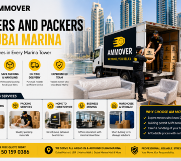 Movers in Dubai Marina